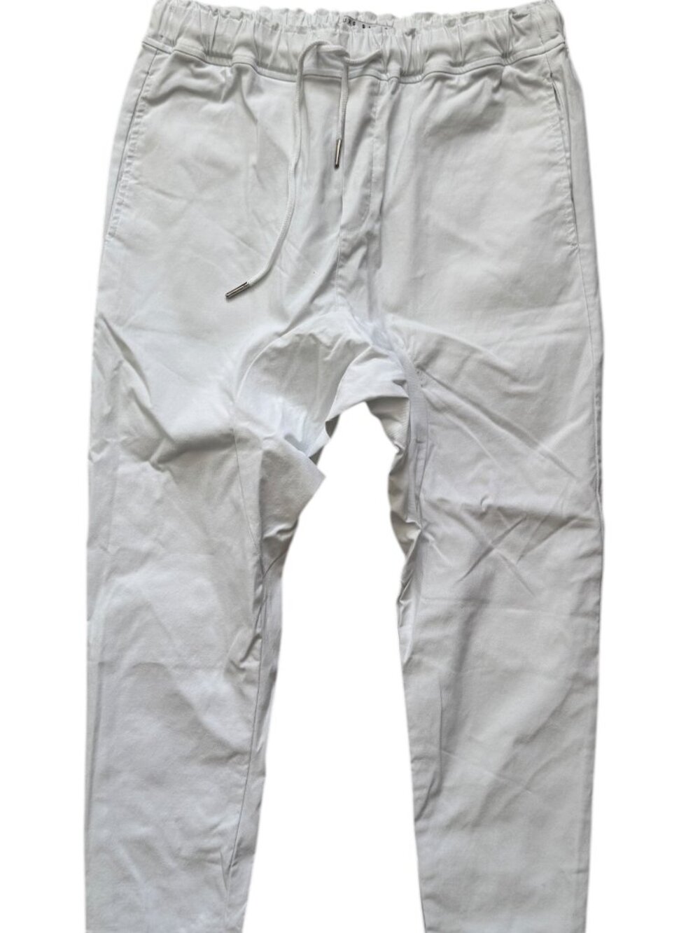 DECJUBA - D-Luxe Basics Sz 6 Australian White drop crotch with draw string pants